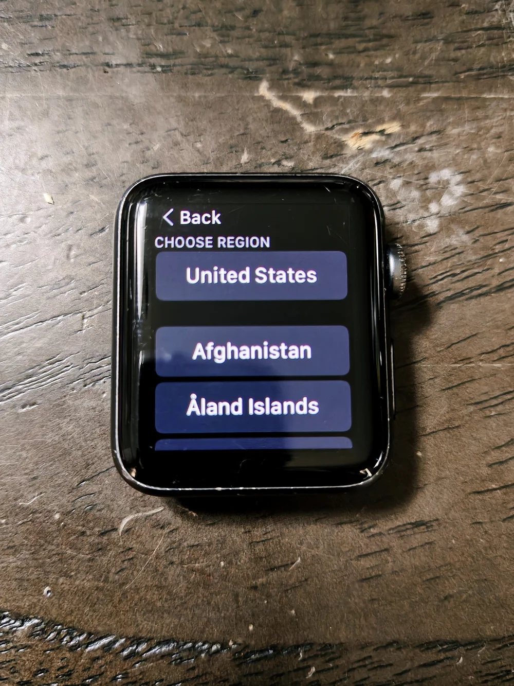 Apple Black Stainless Smartwatch 3 with Touchscreen 42mm